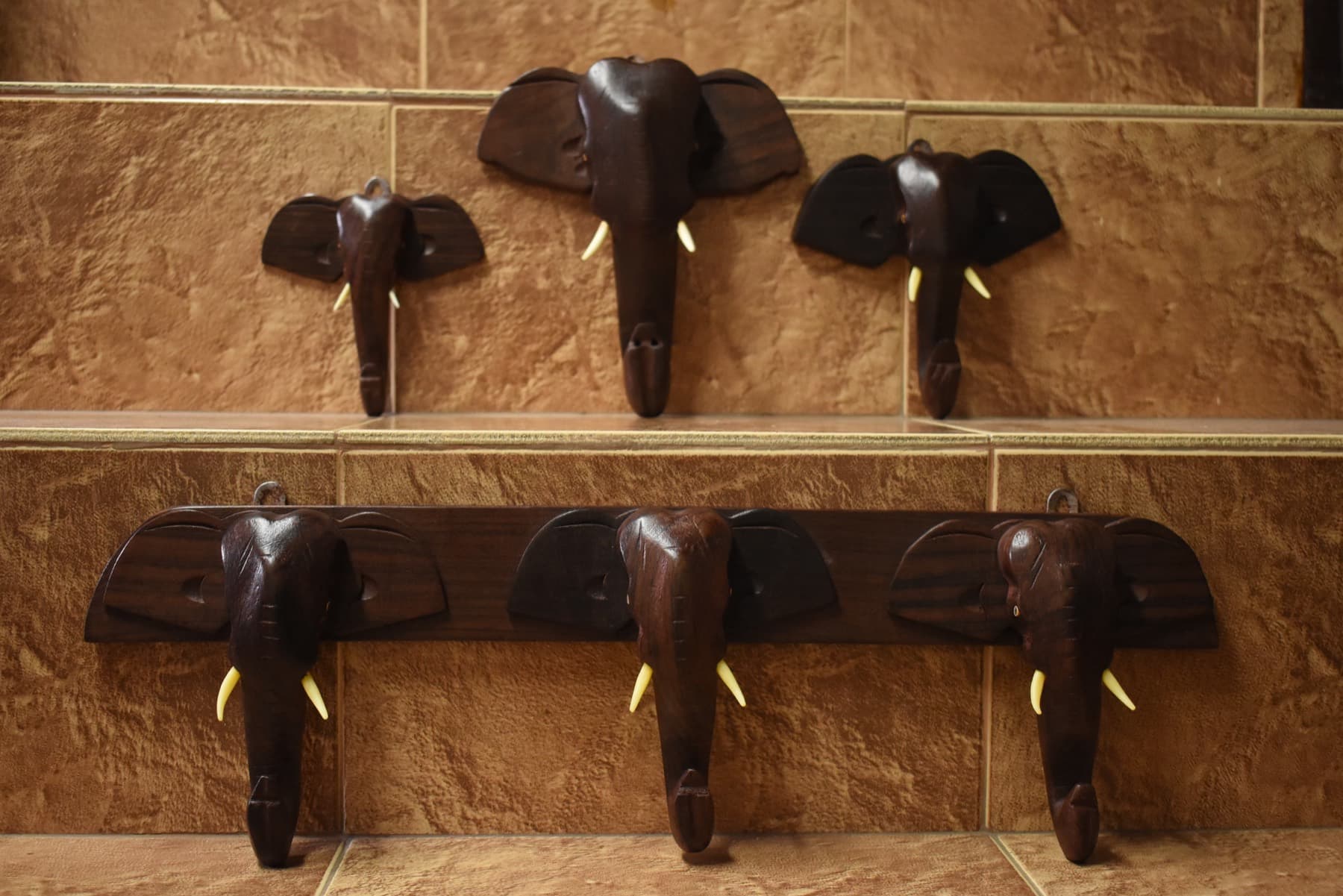 Elephant Head Hanger
