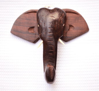 Elephant Head Wall Hook