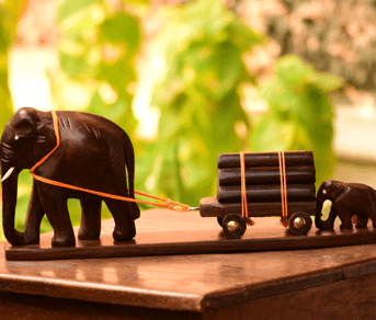 Cart Elephant / Log Pulling Elephant